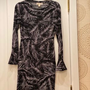 NWOT Michael Kors Mini Dress in Black & White Size Petite